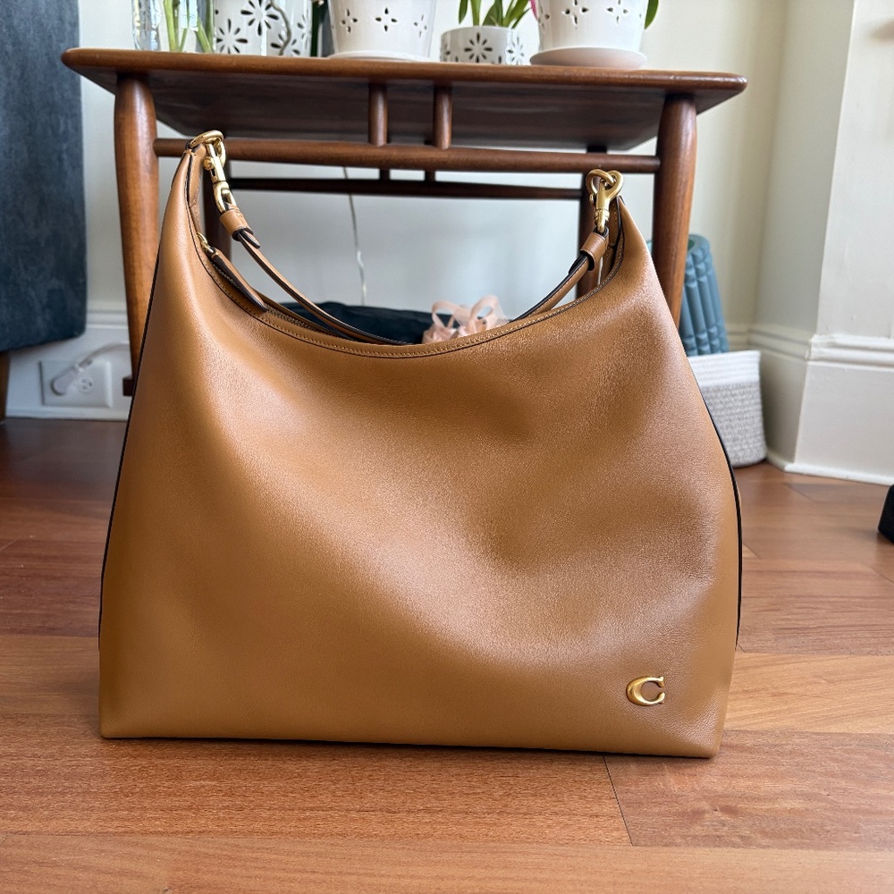 Authentic COACH Juliet 38 Honey Brown - Picture 4 of 17